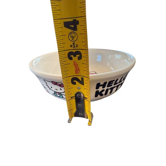 SANRIO HELLO KITTY CERAMIC PET BOWL 6” NEW - Picture 5 of 5
